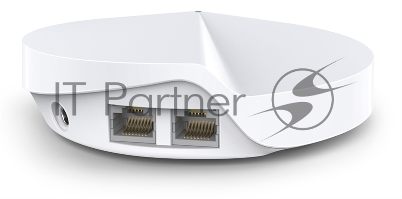 Маршрутизатор TP-Link TP-Link DECO M5(3-PACK) AC1300 Домашняя Wi-Fi система, чипсет Qualcomm, два диапазона (Dual-Band), поддержка стандартов 802.11ac/a/b/g/n, 717 МГц четырехъядерный процессор, Bluetooth 4.2, 2 гигабитных порта Ethernet, 1 порт USB Type-C, 4 встроенные антенны, 256QAM, MU-MIMO, HomeCare