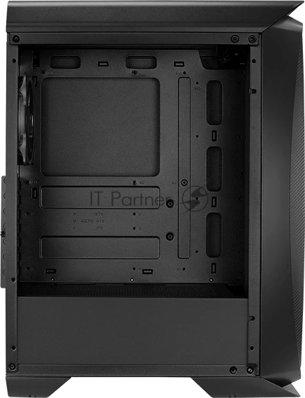 Компьютерный корпус Aerocool/Formula Aero One Eclipse-G-BK-v1 черный без БП ATX 4x120мм 2xUSB 3.0 audio