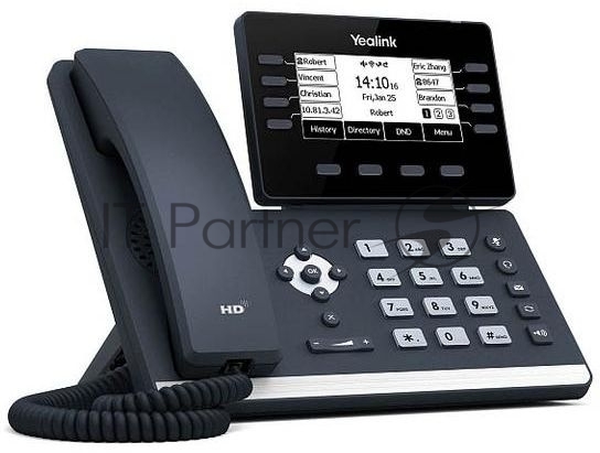Телефон IP YEALINK SIP-T53, 12 аккаунтов, USB, GigE, без БП, шт