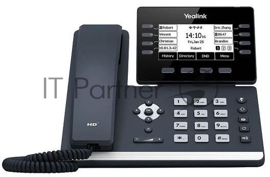 Телефон IP YEALINK SIP-T53, 12 аккаунтов, USB, GigE, без БП, шт