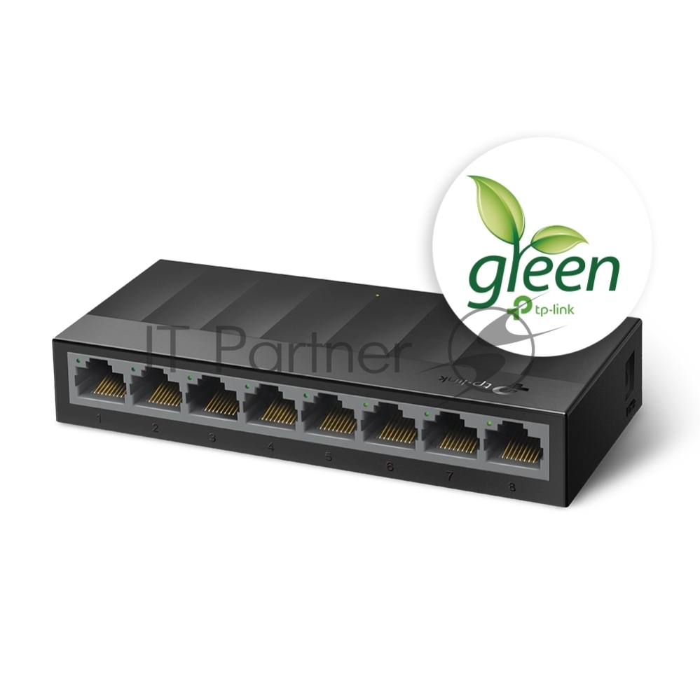 Коммутатор TP-Link LS1008G (L2) 8x1Гбит/с неуправляемый