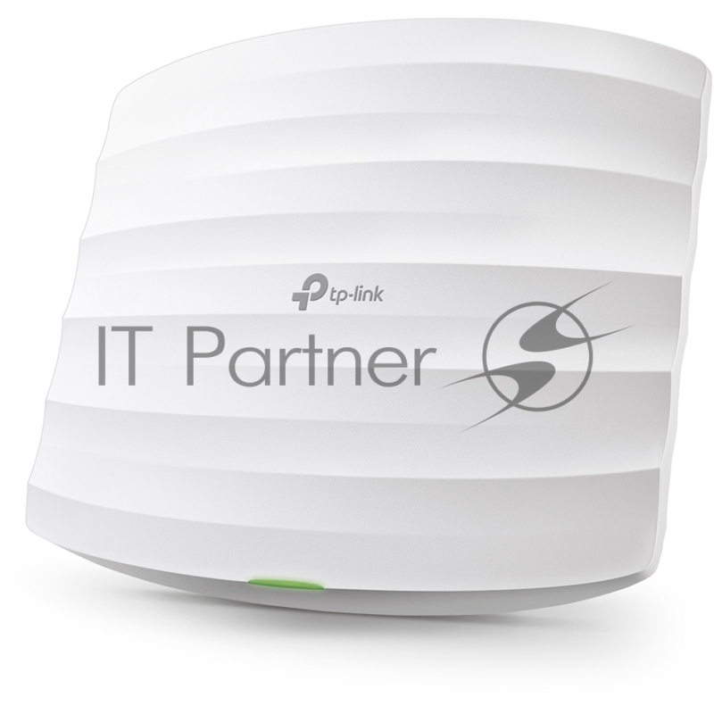 TP-Link - AC1350 Wave 2 Гигабитная двухдиапазонная потолочная точка доступа Wi-Fi
До 1317 Мбит/с в двух диапазонах Wi-Fi: до 450 Мбит/с на 2,4 ГГц и до 867 Мбит/с на 5 ГГц 
Fast roaming (802.11k/v) обеспечивает высокую мобильность и автоматически переключает клиентские устройства с одной точки доступа на другую.
Поддержка Power over Ethernet (802.3af) и пассивного PoE 
Функция Band Steering автоматически переключает двухдиапазонные устройства на канал 5 ГГц для более быстрого подключения
Beamforming усиливает сигнал в нужном направлении, обеспечивая более быстрый и стабильный Wi-Fi
