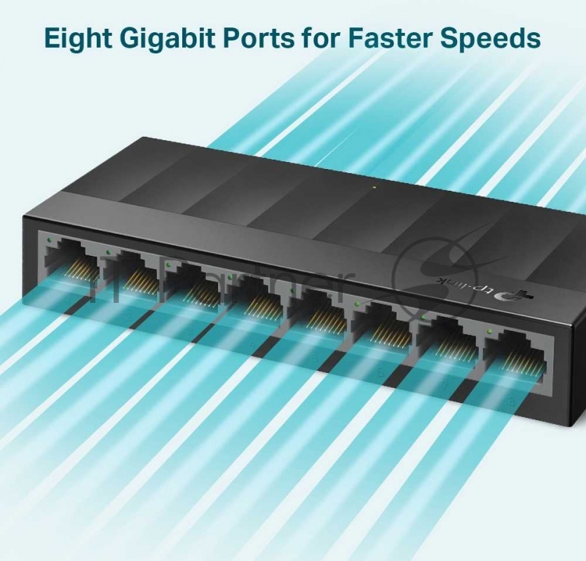 Коммутатор TP-Link LS1008G (L2) 8x1Гбит/с неуправляемый