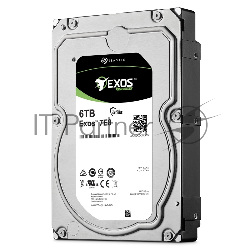 Жесткий диск HDD Seagate Exos 7E8 1Tb 7200rpm SAS 256Mb 3.5"