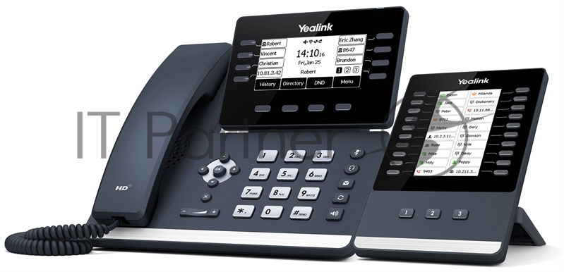 Телефон IP YEALINK SIP-T53, 12 аккаунтов, USB, GigE, без БП, шт
