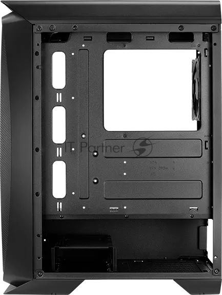 Компьютерный корпус Aerocool/Formula Aero One Eclipse-G-BK-v1 черный без БП ATX 4x120мм 2xUSB 3.0 audio