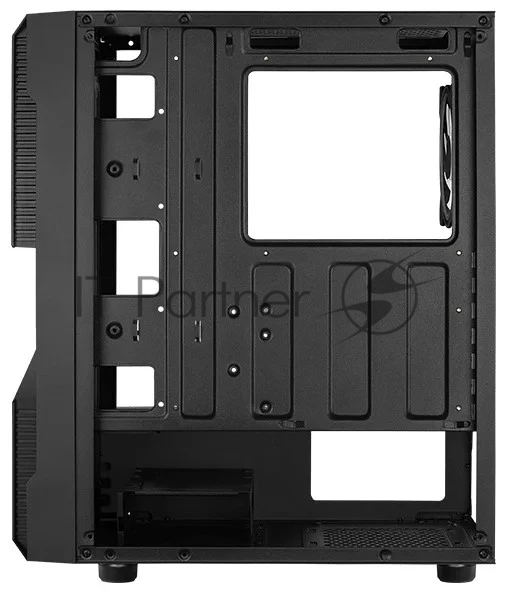 Компьютерный корпус Aerocool/Formula Menace Saturn FRGB-G-BK-v1 черный без БП ATX 4x120мм 2xUSB2.0 1xUSB3.0 audio bott PSU