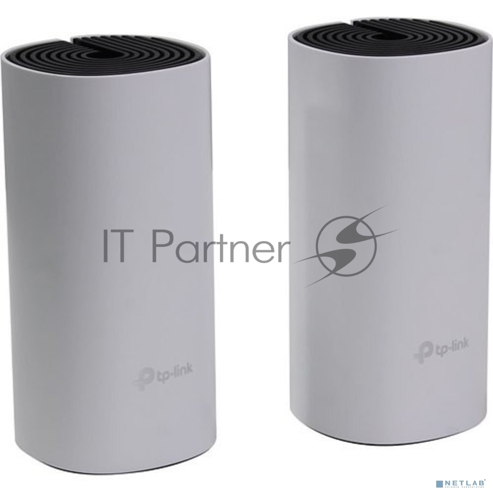 Домашняя Mesh TP-Link Wi-Fi система Deco M4 (1-Pack), 1167 Мбит/с (5 ГГц: до 867 Мбит/с + 2,4 ГГц: до 300 Мбит/с), 2 порта 1000 Мбит/с, 2 встроенные антенны на каждом модуле Deco