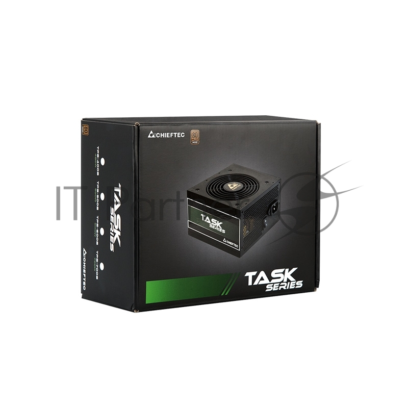Блок питания Chieftec Task TPS-700S, 700Вт, 80 PLUS Bronze, 120мм, черный