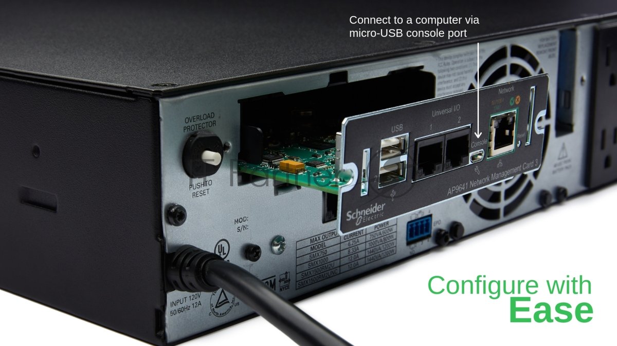 Сетевая карта APC UPS Network Management Card 3 with Environmental Monitoring