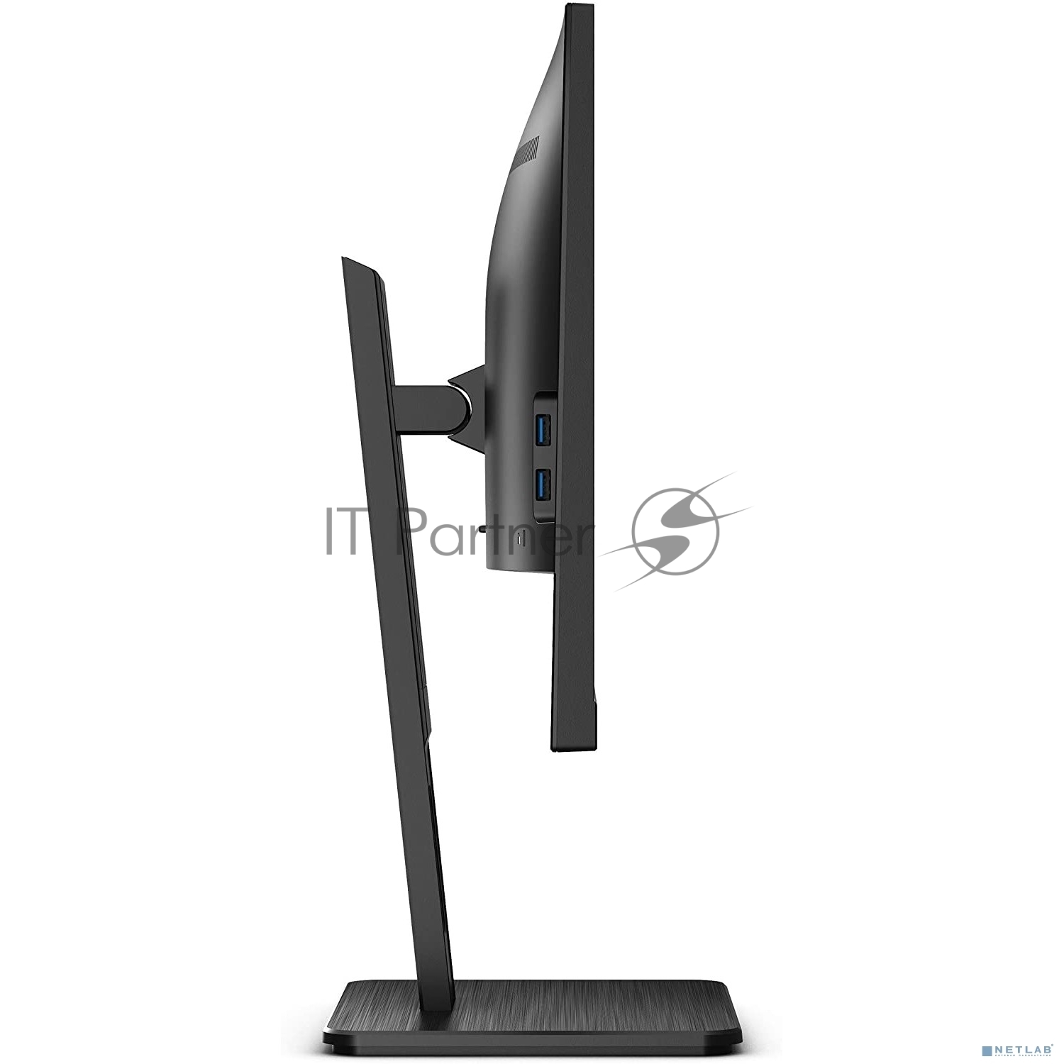 Монитор AOC 24P2Q, 23.8" IPS, 1920×1080, 75Hz, 4ms, USB 3.2