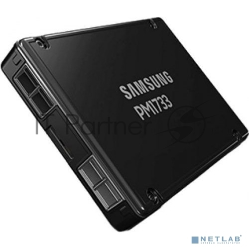 Накопитель SSD Samsung 3.84TB PM1733 2.5 PCIe Gen4 x4/dual port x2 R/W 7000/3800 MB/s R/W 1500K/135K IOPs DWPD1 5Y