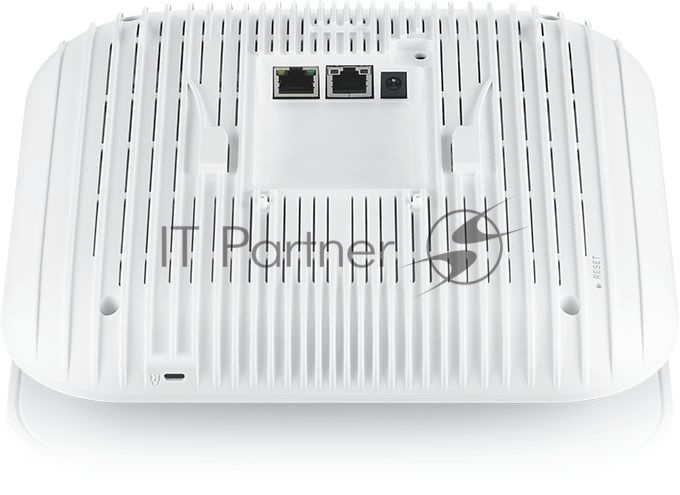 Гибридная точка доступа Zyxel NebulaFlex Pro WAX650S, W-Fi 6, 802.11a/b/g/n/ac/ax (2,4 и 5 ГГц), MU-MIMO, Smart Antenna, внутренние антенны 4x4, до 1200+2400 Мбит/с, 1xLAN 5GE, 1xLAN GE, PoE, защита о
