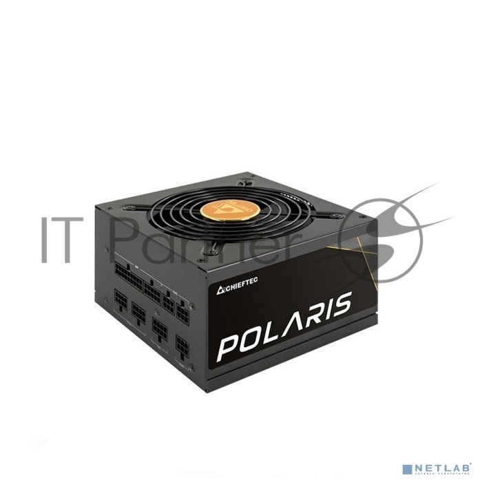 Блок питания Chieftec Polaris PPS-650FC, 650Вт, 80 PLUS Gold, 120мм, модульный, черный