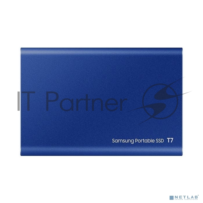Внешний SSD Samsung T7, 2TB, USB 3.2 Gen 2 Type-C, R/W 1050/1000, синий