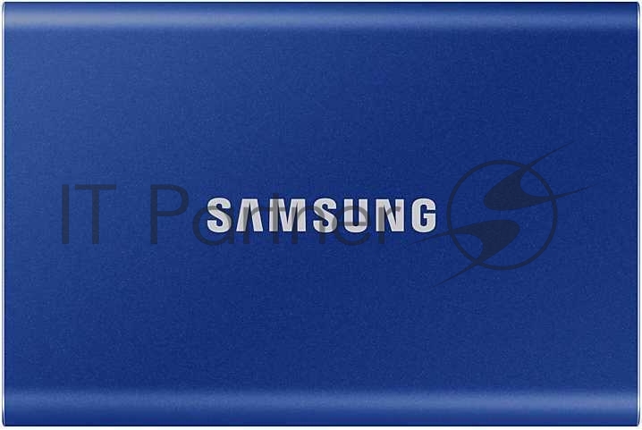 Внешний SSD Samsung T7, 2TB, USB 3.2 Gen 2 Type-C, R/W 1050/1000, синий