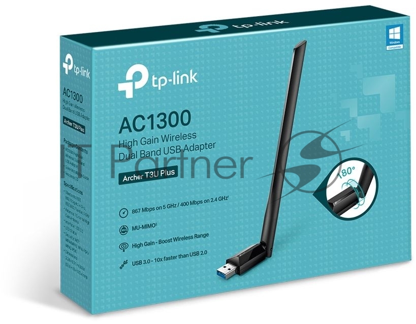 Адаптер TP-Link ARCHER T3U PLUS