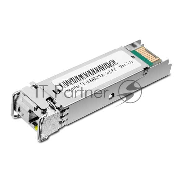 Модуль SFP TP-Link 1000Base-BX WDM Bi-Directional SFP module, TX: 1550 nm and RX: 1310 nm, 1 LC Simplex port, up to 2 km transmission distance in 9/125 μm SMF (Single-Mode Fiber), Supports Digital Diagnostic Monitoring (DDM).