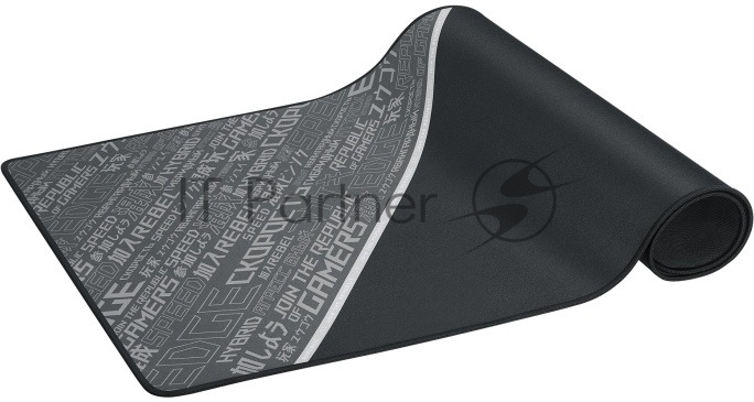 Коврик для мыши Asus ROG Sheath 900x440x3мм каучук нетканый материал силикон черный 90MP00K3-B0UA00