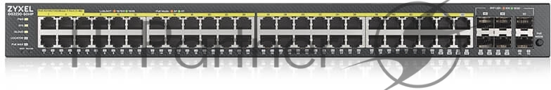 Коммутатор ZYXEL GS2220-50HP-EU0101F, 44×GE PoE+, 4×Combo, 2×SFP, 375W PoE
