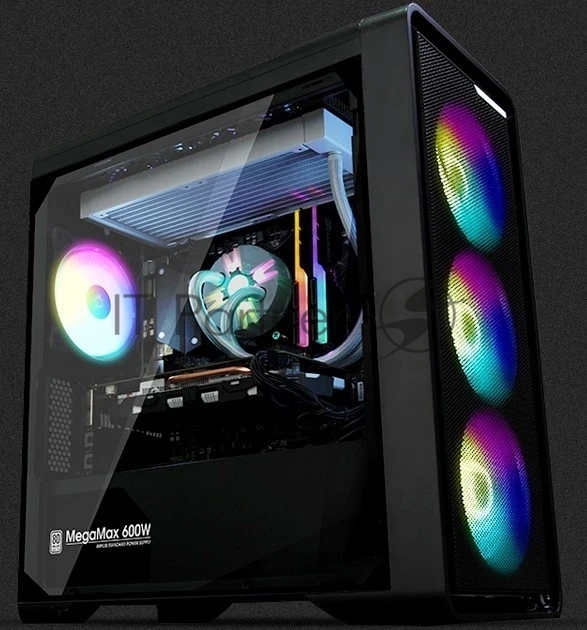 Компьютерный корпус MiniTower Zalman M3 plus RGb (mATX, Mini-ITX, USB 2.0x1, USB 3.0x1, без БП) (M3 plus RGb)