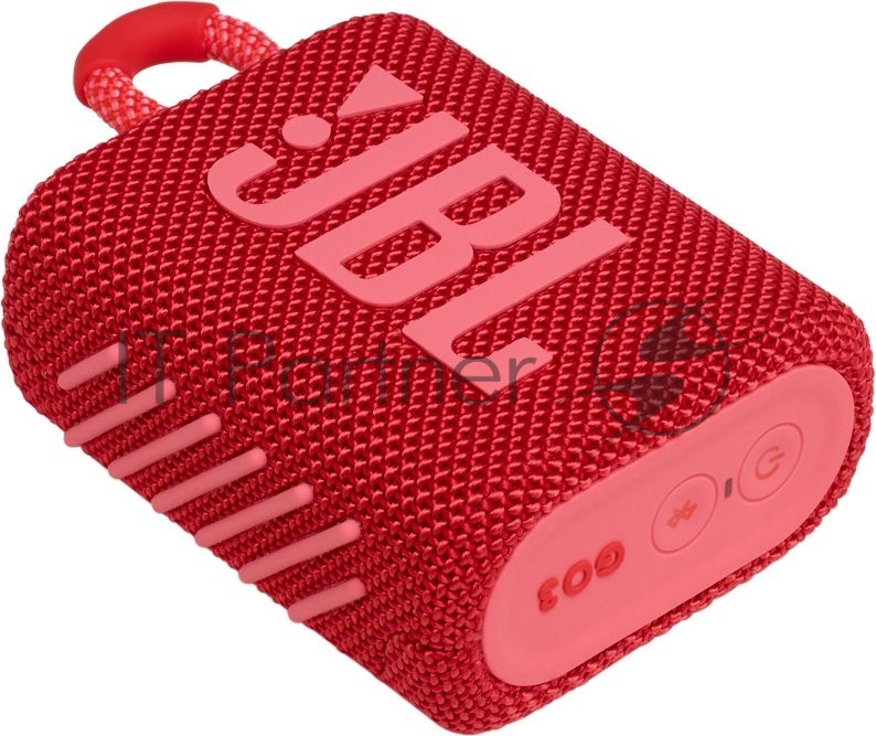 Портативная акустика JBL GO 3, красный