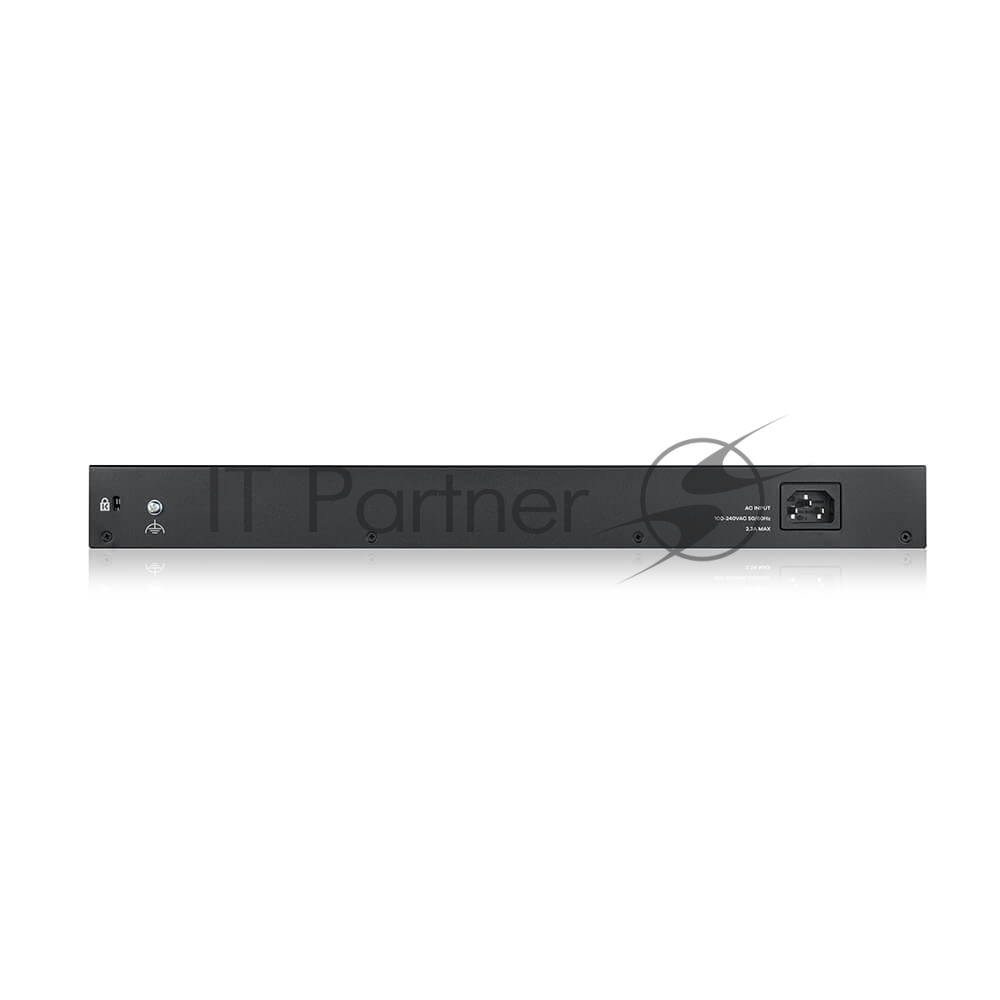 Коммутатор Smart L2 PoE+ Zyxel GS1900-24HPv2, rack 19", 24xGE PoE+, 2xSFP, бюджет PoE 170 Вт