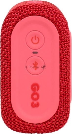 Портативная акустика JBL GO 3, красный