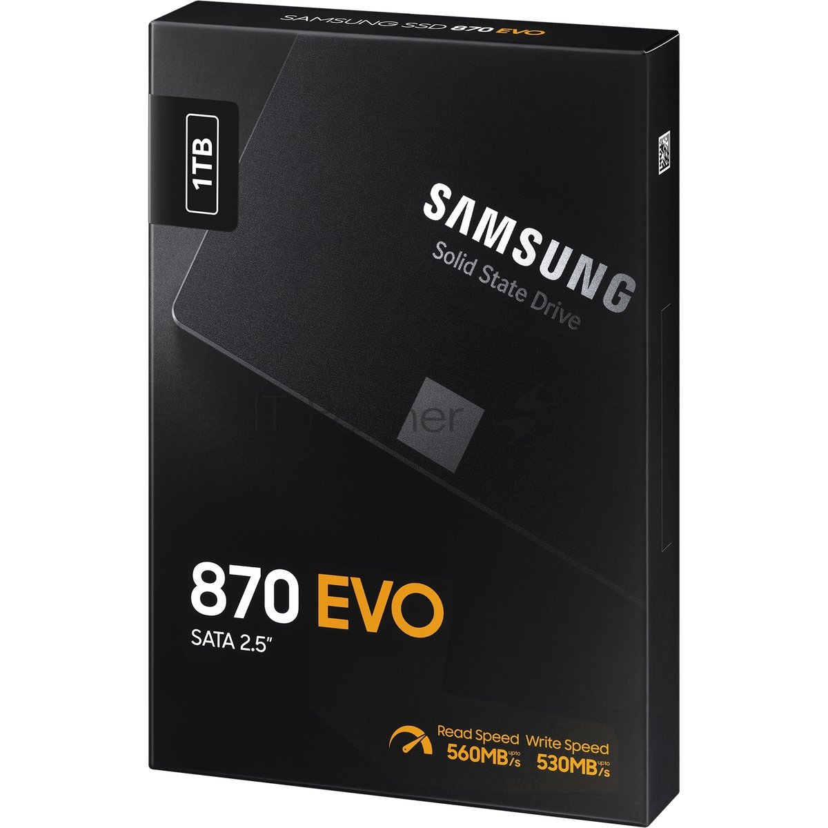 Накопитель SSD Samsung 870 EVO, 1Tb, SATA III, 2.5", R/W 560/530