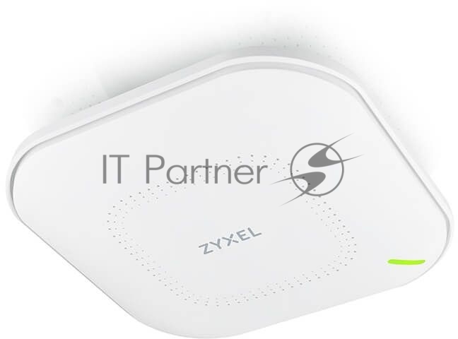 Гибридная точка доступа Zyxel NebulaFlex Pro WAX610D, WiFi 6, 802.11a/b/g/n/ac/ax (2,4 и 5 ГГц), MU-MIMO, антенны 4x4 с двойной диаграммой, до 575+2400 Мбит/с, 1xLAN 2.5GE, 1xLAN GE, PoE, защита от 4G