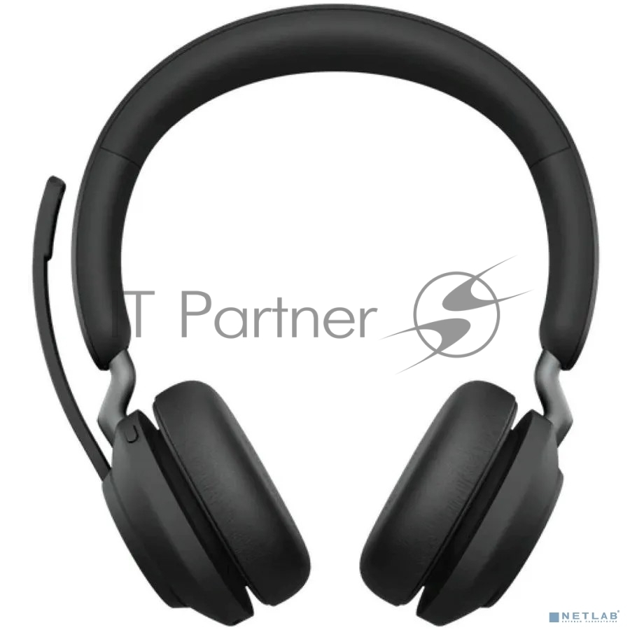 Гарнитура Jabra Evolve2 65 чёрный, беспроводная, Bluetooth, до 35 ч, подсветка