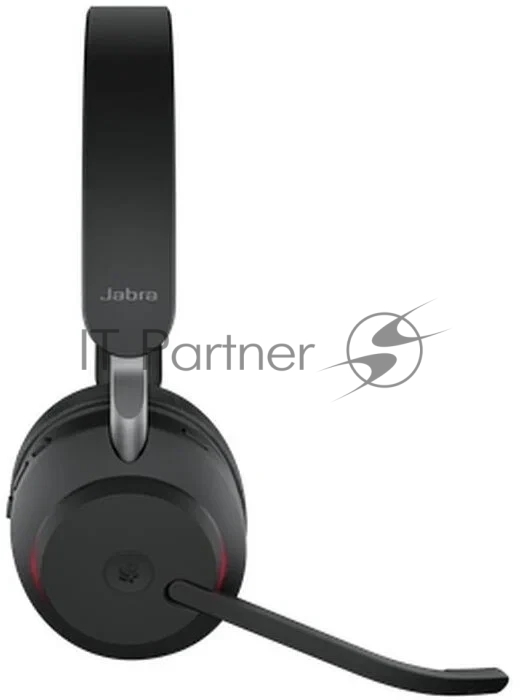 Гарнитура Jabra Evolve2 65 чёрный, беспроводная, Bluetooth, до 35 ч, подсветка