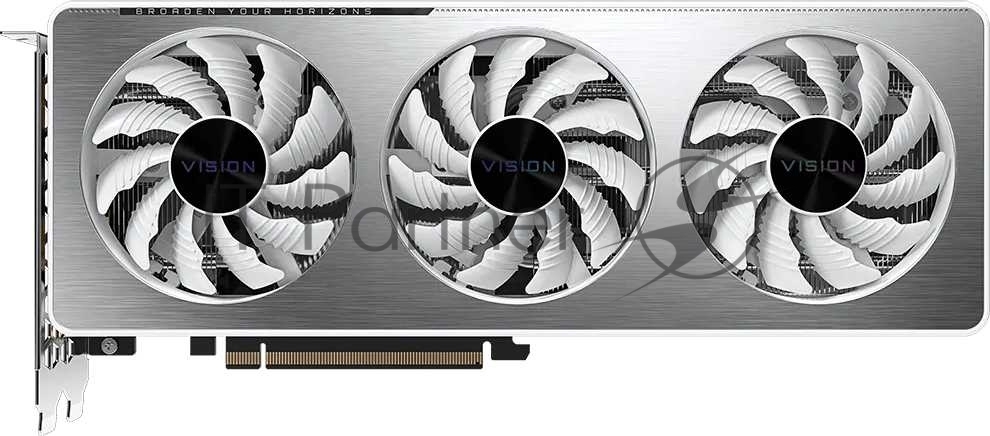 Видеокарта Gigabyte N3060VISIONOC-12GD LHR PCIE16 12288Mb 192 GDDR6 1837/15000 HDMIx2 DPx2 HDCP