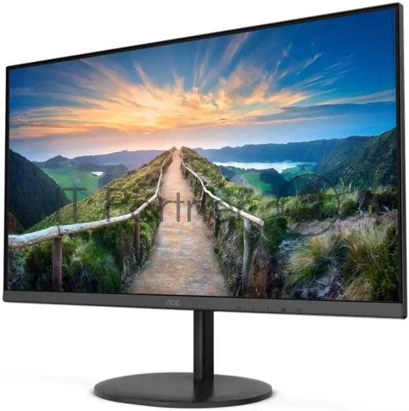 Монитор 23.8" AOC Q24V4EA IPS 2560x1440, 75 Гц, 4 мс, 16:9, 250 кд/м², HDMI, DisplayPort, встроенные динамики, черный