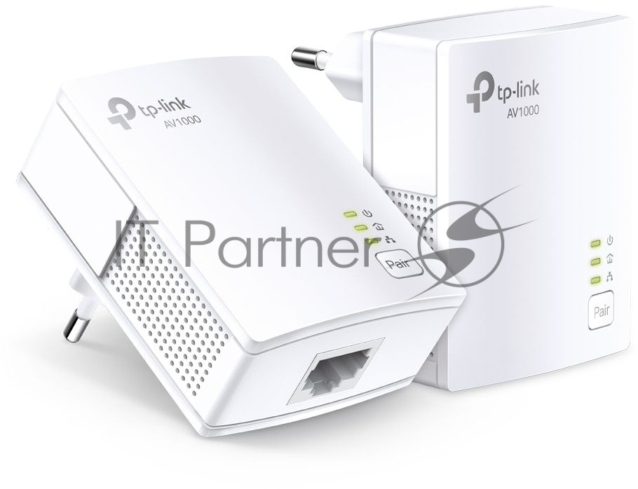 Сетевой адаптер TP-Link AV1000 Gigabit Powerline Starter KitSPEED: 1000 Mbps PowerlineSPEC: Broadcom CPU, HomePlug AV2, 1+1 Gigabit PortFEATURE: Plug and Play, tpPLC Utility, Pair for More SecurityKIT: 2× TL-PA7017"