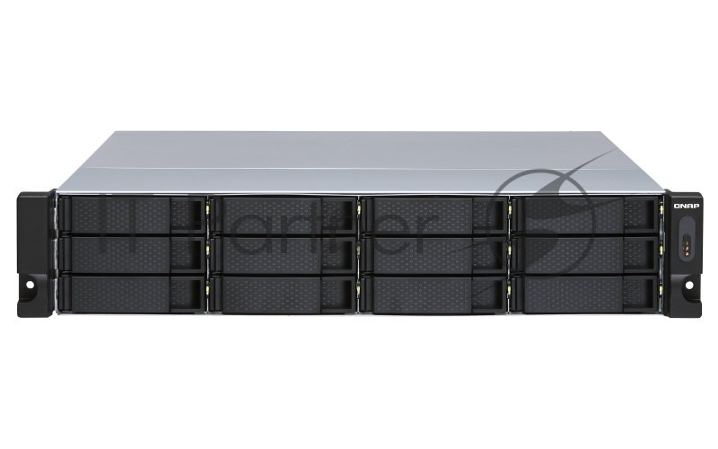 Полка расширения сетевого хранилища без дисков SMB QNAP TL-R1200S-RP SATA 6GB/s JBOD storage enclosure, 12-tray 3,5"/2,5" w/o HDD, 3 x SFF-8088, 2 PSU. Rackmount. W/o rail kit RAIL-B02