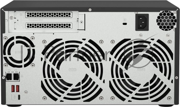Сетевое хранилище без дисков SMB QNAP TS-873A-8G NAS, 8 trays 3,5"/2,5", 2x2,5 GbE BASE-T, 2 x M.2 NVMe 2280 slots, quad-core AMD Ryzen V1500B 2,2 GHz, 8 Gb SO-DIMM DDR4 (1 x 8 Gb) up to 64Gb (2x32 Gb)