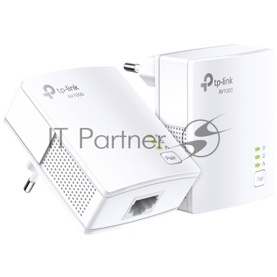 Сетевой адаптер TP-Link AV1000 Gigabit Powerline Starter KitSPEED: 1000 Mbps PowerlineSPEC: Broadcom CPU, HomePlug AV2, 1+1 Gigabit PortFEATURE: Plug and Play, tpPLC Utility, Pair for More SecurityKIT: 2× TL-PA7017"