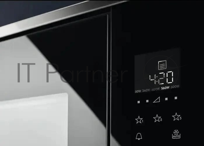 Микроволновая печь Electrolux LMS2203EMX, 20 л, 700 Вт, чёрная
