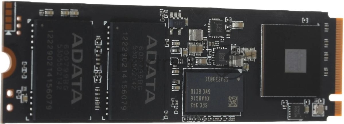 Накопитель SSD ADATA XPG GAMMIX BLADE S70, 2Tb, PCIe 4.0 x4, M.2 2280, NVMe, R/W 7400/6400