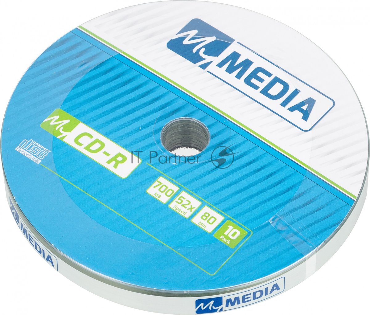 Диск CD-R MyMedia 700Mb 52x pack wrap (10шт) (69204)