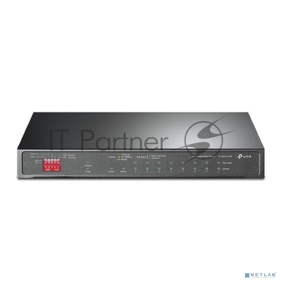 Коммутатор настольный TP-Link TL-SG1210MP 10-портовый гигабитный на 8 портов PoE+