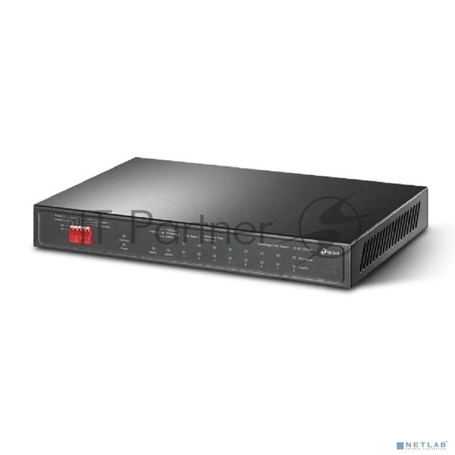 Коммутатор настольный TP-Link TL-SG1210MP 10-портовый гигабитный на 8 портов PoE+