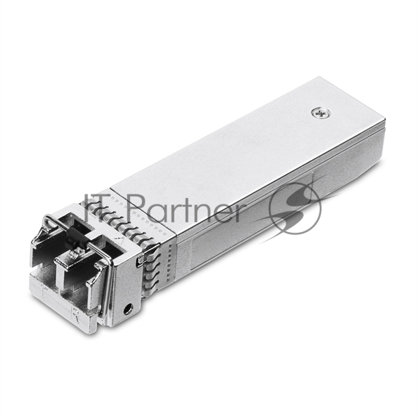 Трансивер TP-Link 10G SFP+ Module, LC connector, 50/125um or 62.5/125um Multi-mode, 850nm wavelength, distance up to 300m.