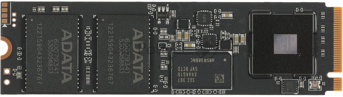 Накопитель SSD ADATA XPG BLADE S70, 1Tb, PCIe 4.0 x4, M.2 2280, NVMe, R/W 7400/5500, с радиатором