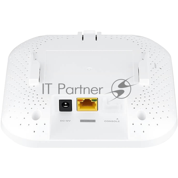 ZYXEL NWA90AX-EU0102F Точка доступа Hybrid Access Point, WiFi 6, 802.11a/b/g/n/ac/ax (2.4 & 5 GHz), MU-MIMO, 2x2 antennas, up to 575+1200 Mbps, 1xLAN GE, PoE , 4G/5G protection, PSU included