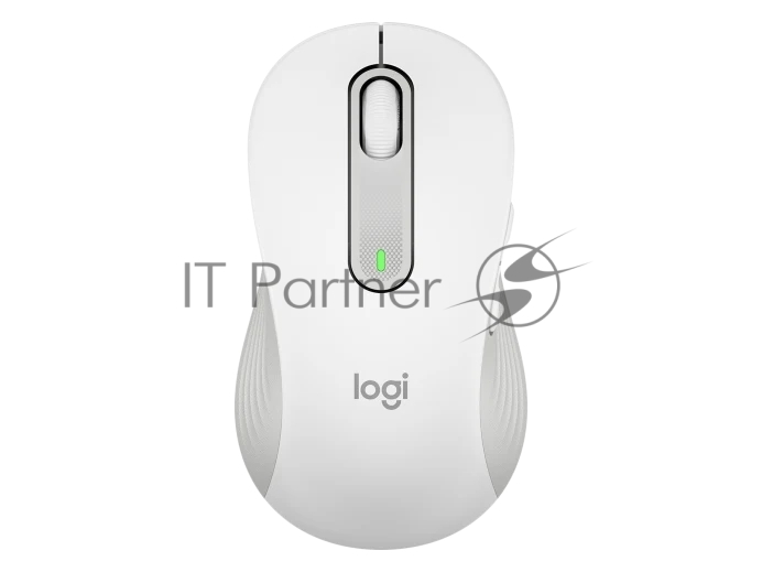 Мышь беспроводная Logitech Signature M650 L белый, 4000 dpi, радиоканал, Bluetooth, USB, кнопки - 5