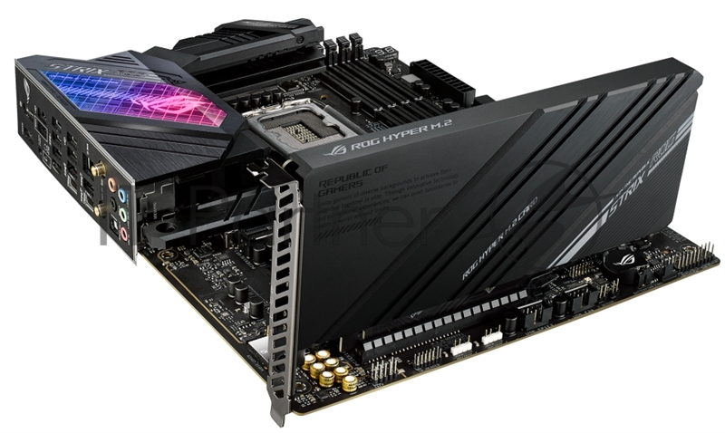 Материнская плата ASUS ROG STRIX Z690-E GAMING WIFI, LGA 1700, Intel Z690, 4xDDR5, 6xSATA, 3xM.2, 1xPCI-E 5.0 x16, 1xPCI-E 4.0 x4, 1xPCI-E 3.0 x4, 1xPCI-E x1, 1xHDMI, 1xDP, 1x 2.5Gb LAN, 4xUSB-A 2.0, 4xUSB-A 3.2 Gen 1, 2xUSB-A 3.2 Gen 2, 1xUSB-C 3.2 Gen 2, 1xUSB-C 3.2 Gen 2x2, 5x3.5 мм, 7.1, ATX