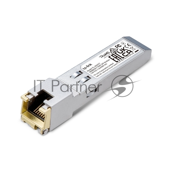 Tp-link Модуль SFP TP-Link TL-SM331T 1000BASE-T RJ45 SFP Module SPEC: 1000Mbps RJ45 Copper Transceiver