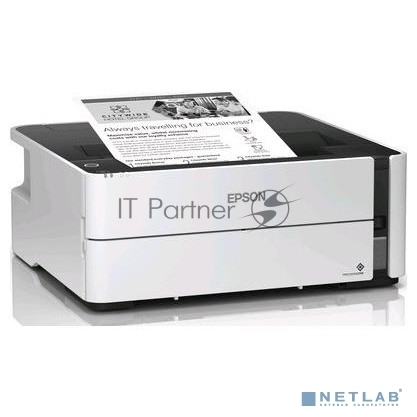 C11CH44404 - Принтер струйный монохромный Epson M1170 C11CH44404, А4, до 39 стр/мин, СНПЧ, duplex, WIFI, Ethernet, пигментные чернила все наши цены всегда включают НДС
